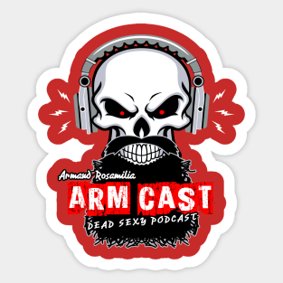 Arm Cast Podcast Sticker